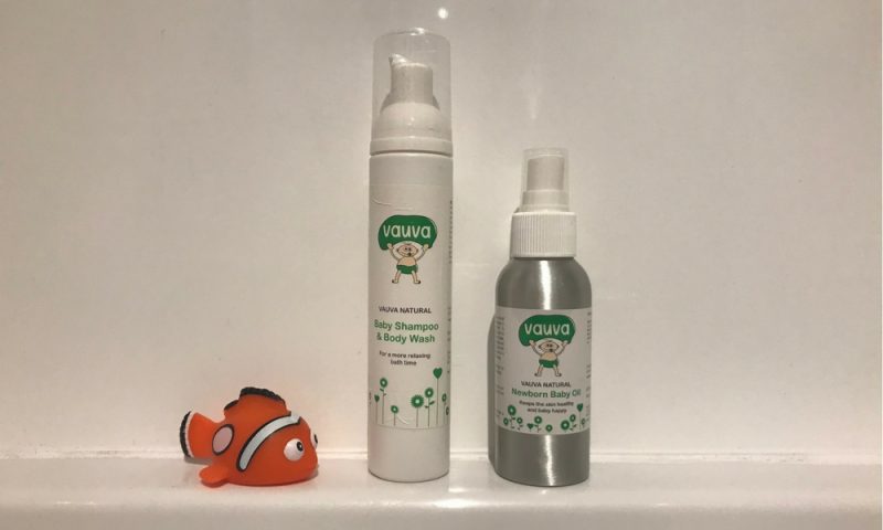 Vauva Natural Baby Skincare Products