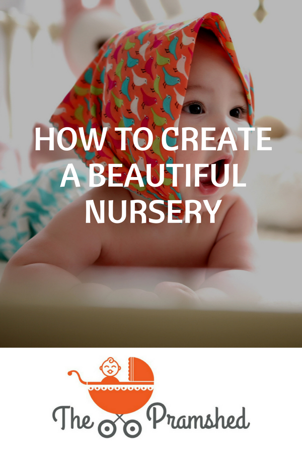 How to create a beautiful nursery Pinterest pin