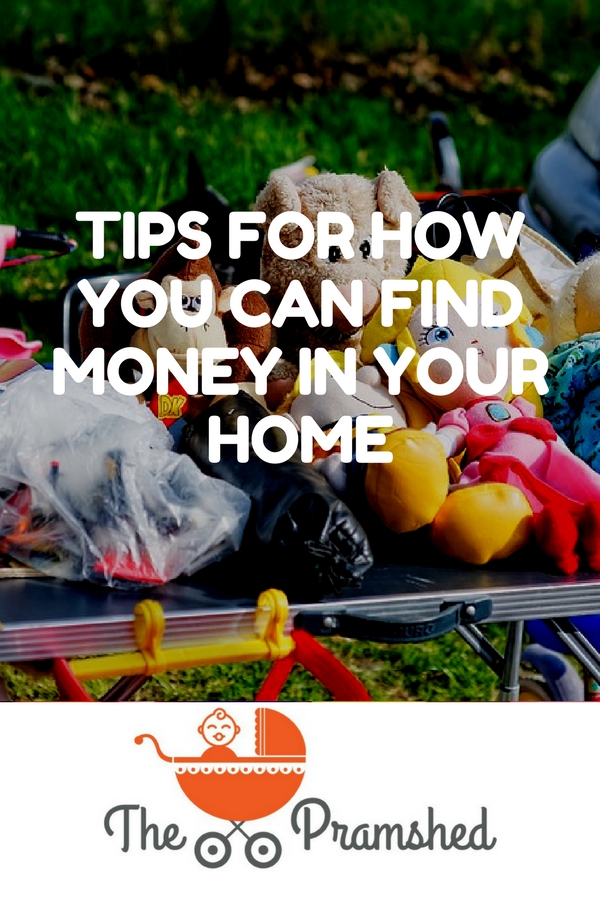 My top tips for how you can find money in your home