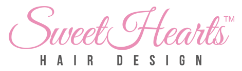 Mums in Business featuring Sweet Hearts Hair Design Logo