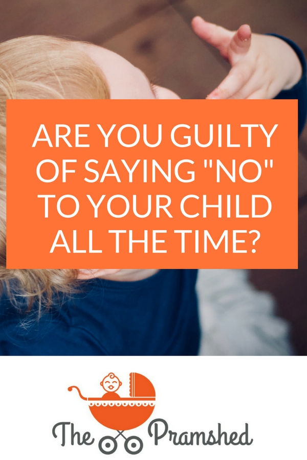 Are you guilty of saying no to your child all the time