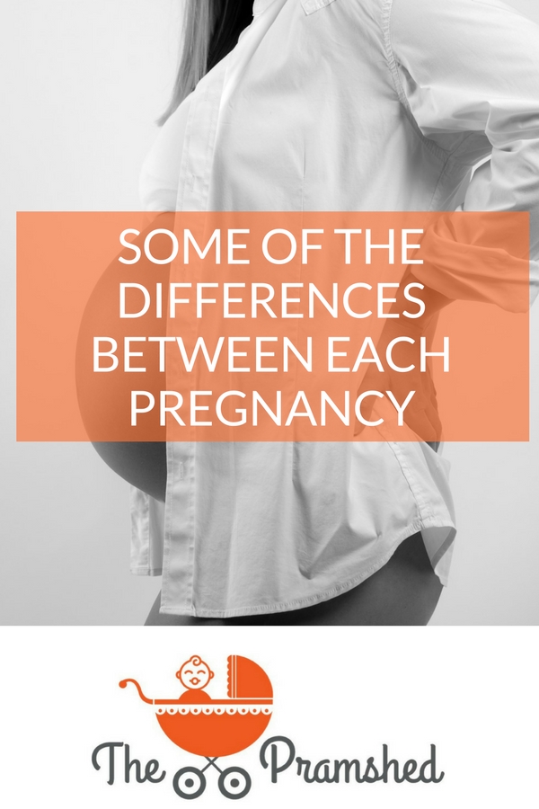Some of the differences between each pregnancy