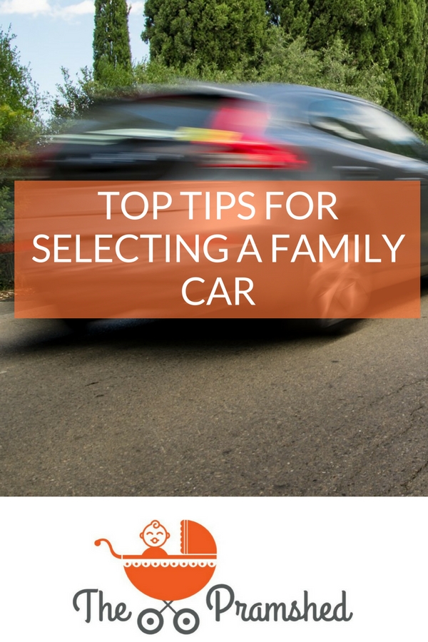 Top tips for selecting a family car