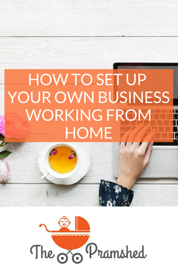 How to set up your own business working from home