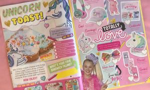 The inside of Totally Unicorn Magazine