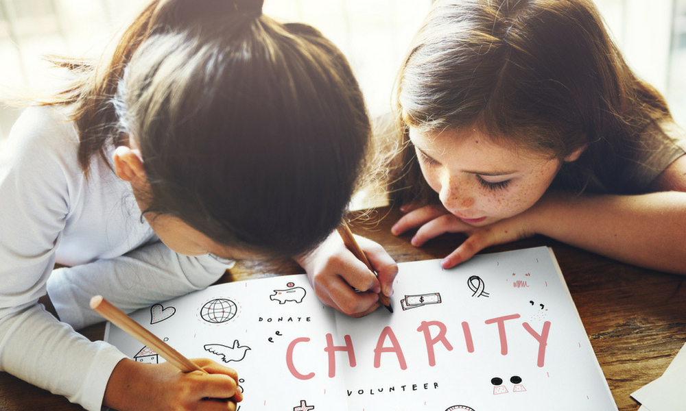 Tips for getting your children involved with charity