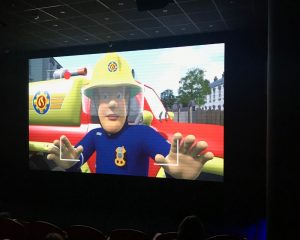 Fireman Sam in the film himself