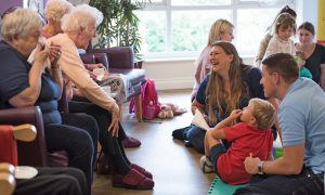 Learning languages at Riverdale Care Home