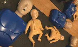 Fake adults and children to practise CPR on