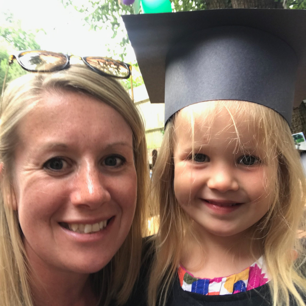 To my daughter on your last day at nursery