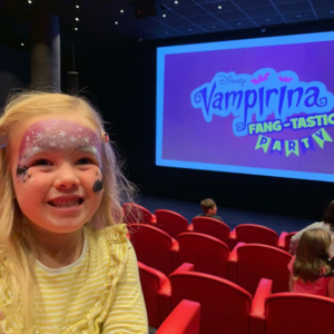 About to watch the brand new Vampirina Fang-Tastic Party interactive film