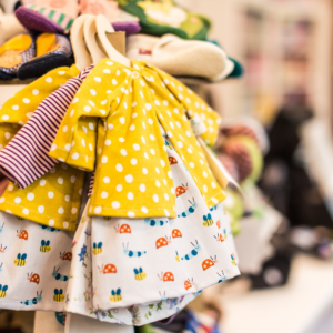 Baby clothes, sleepsuits, onesies, baby gros are all items that you should be considering buying when baby shopping
