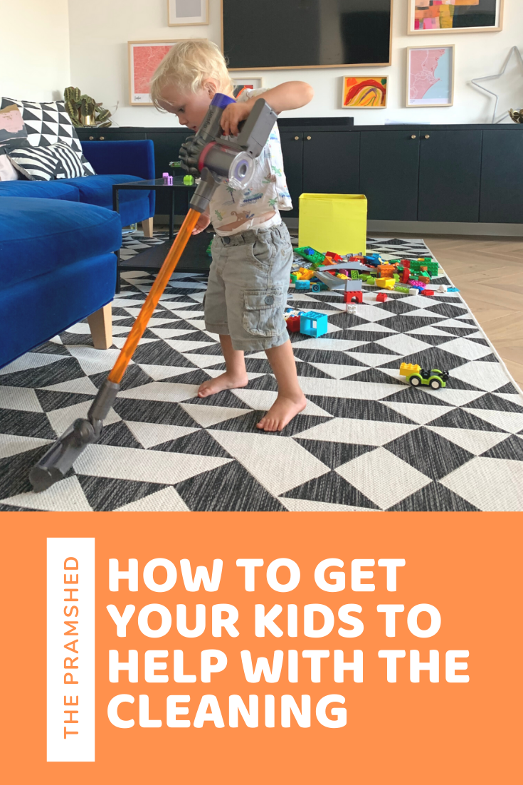 Help your children learn how to clean with the Casdon Toy Dyson Cord Free Vacuum