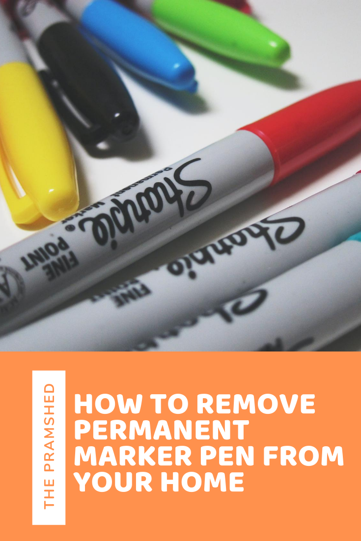 How to remove permanent marker from your home