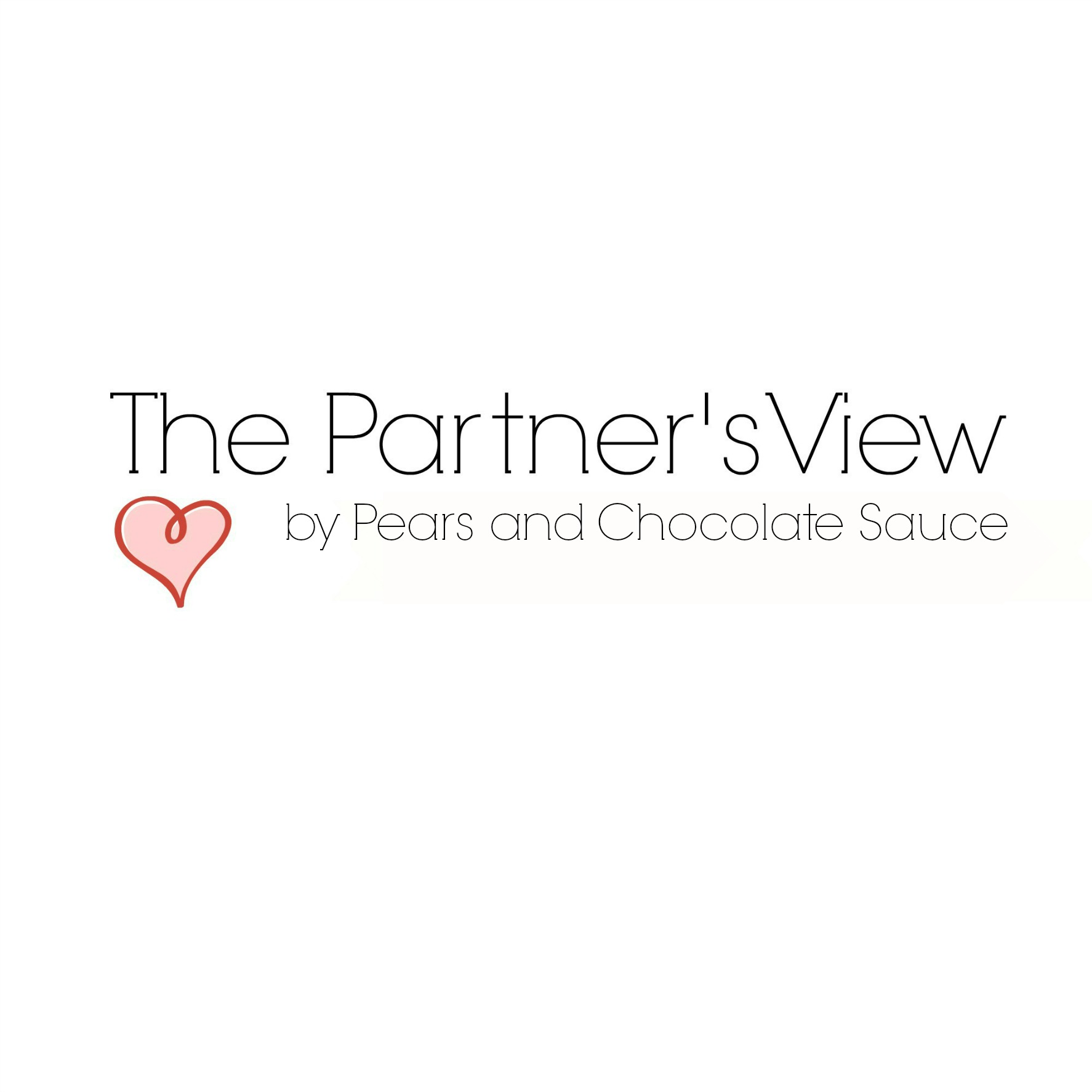The Partner's View Pears and Chocolate Sauce