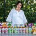Cat Founder Piccolo with range of Piccolo products from infant formula to cooking